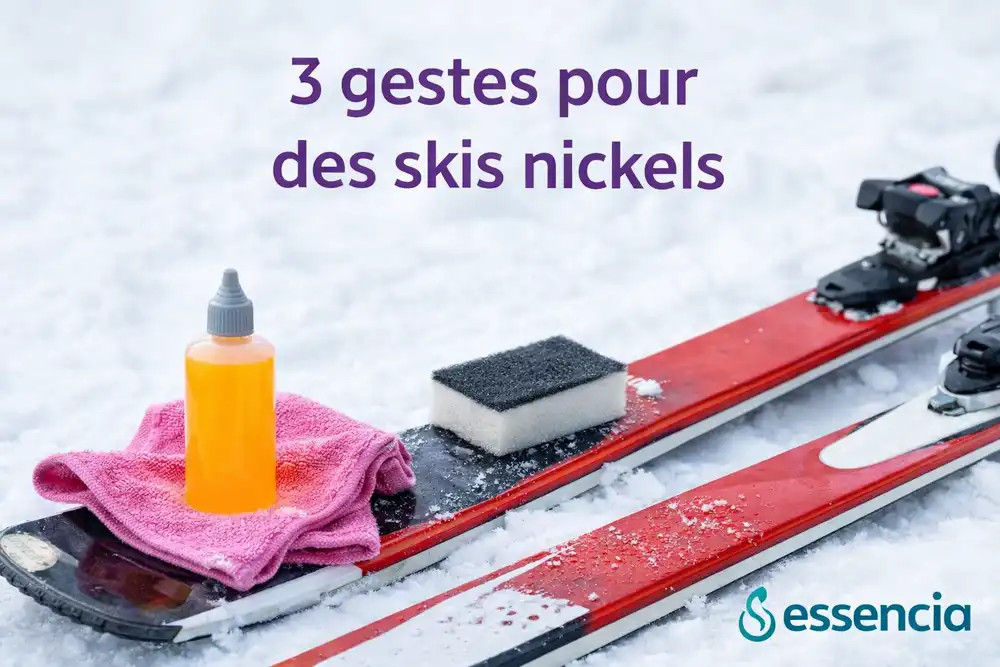 Le nettoyage des skis