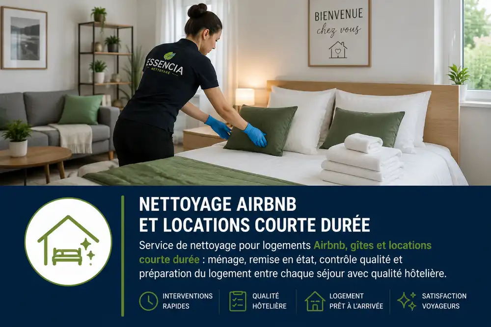 Ne perdez plus de temps avec le nettoyage de votre airbnb
