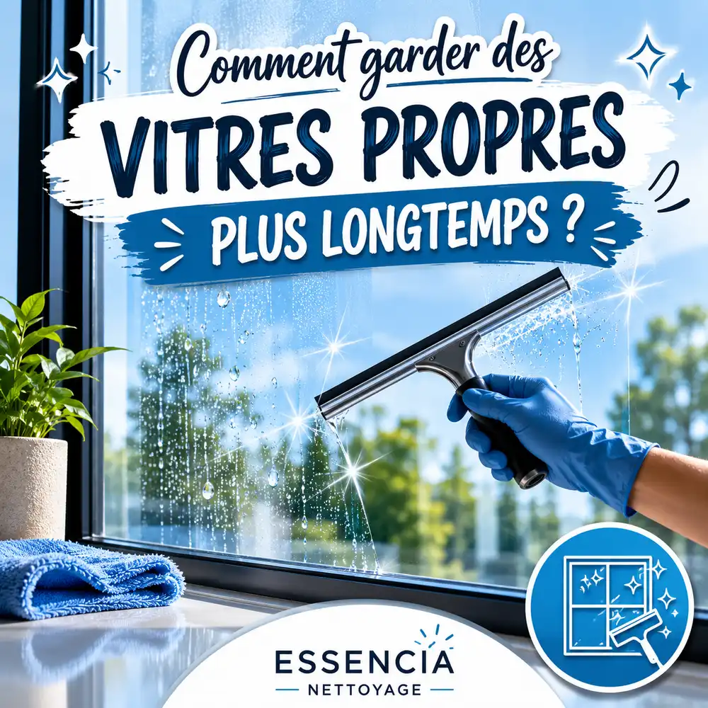 Comment garder des vitres propres plus longtemps ?